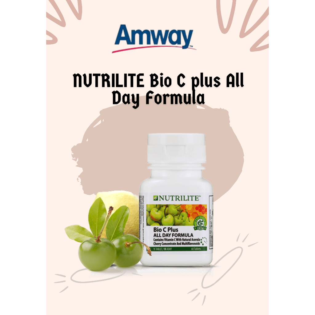 Amway NUTRILITE Bio C Plus All Day Formula 💯 Original comes with Amway ...