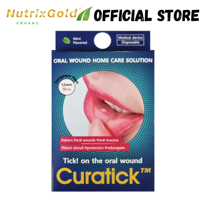 Curatick Oral Patch 10's (Made in Korea) Original | Shopee Malaysia