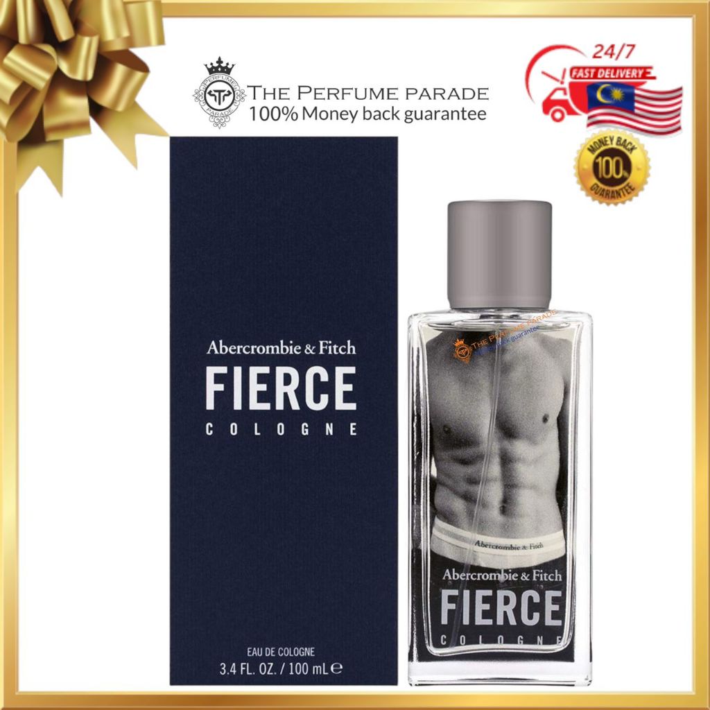 100% Genuine Perfume Fierce Abercrombie & Fitch Eau De Cologne 100ml ...