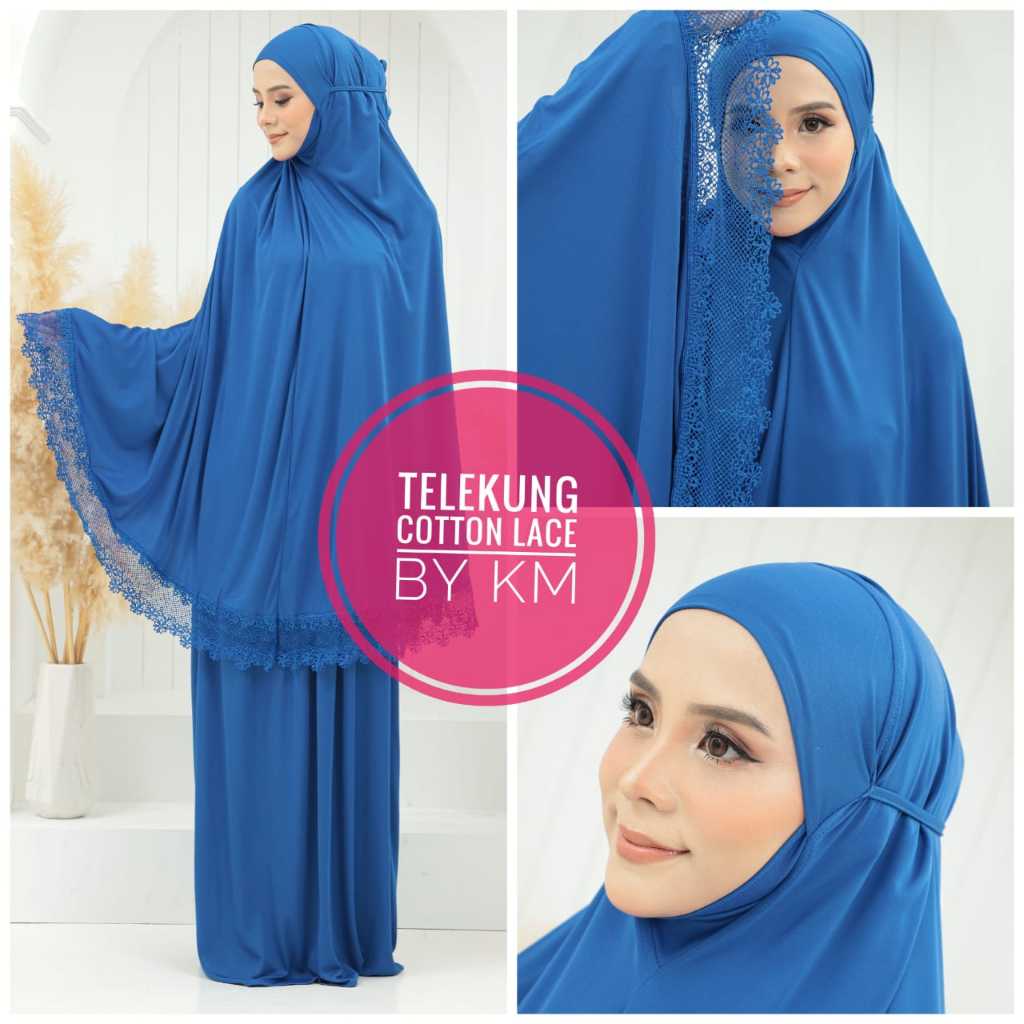 TELEKUNG LACE AISYAH COTTON VISCOSE VER 3.0 NEW ARRIVAL | Shopee Malaysia