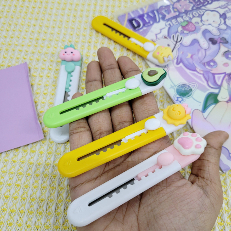 Knife Cutter Cute Design Stationary Tools | Shopee Malaysia