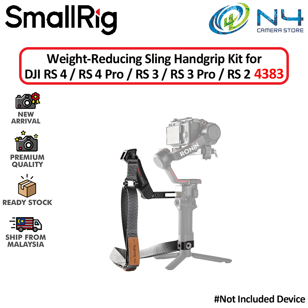 SmallRig Adjustable Sling Grip Gimbal Sling Handle with Shoulder Strap ...