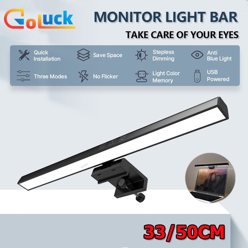 【Local Delivery】Screen Bar For LCD Monitor Laptop USB Asymmetric Light ...
