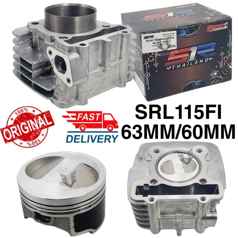 S1R THAILAND RACING BLOCK SET SRL115FI 60MM 63MM RACING BLOCK SRL115 FI ...