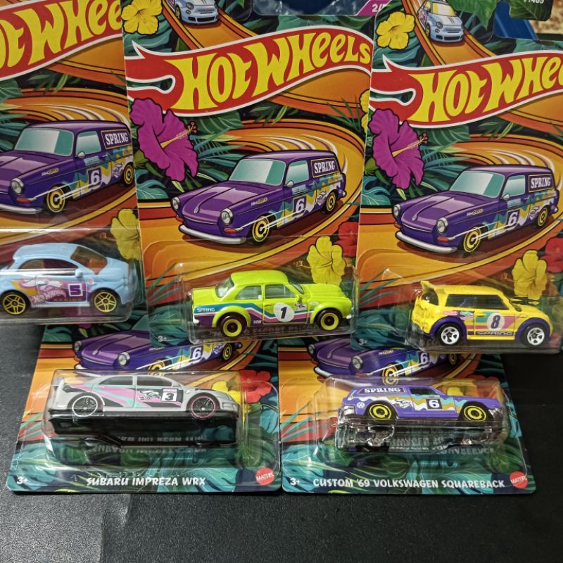 Hot Wheels Spring Set 2024 Exclusively (1 set = 5 pcs) | Shopee Malaysia