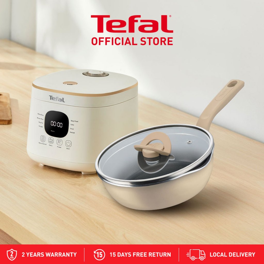 [Special Bundle] Tefal Rice Mate Mini Fuzzy Logic Rice Cooker (0.7L
