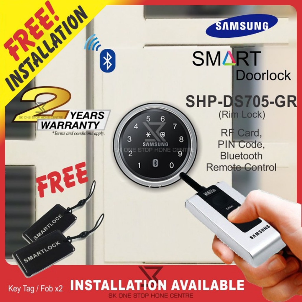 SAMSUNG SHP DS705-GR Grill ( GATE ) +Remote Control Smart Bluetooth ...