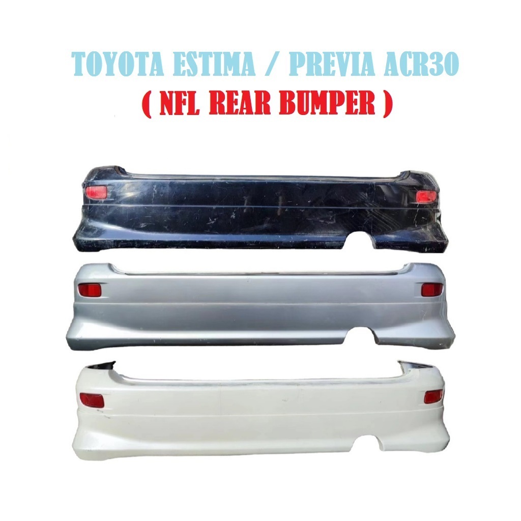 🇯🇵🇯🇵 Rear Bumper Belakang Toyota Estima Previa ACR30 2000 - 2005 Rear ...
