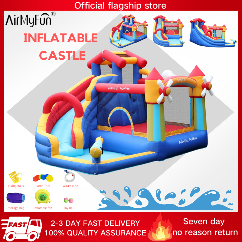 AirMyFun inflatable pool bouncy castle Kolam playground bouncy castle ...