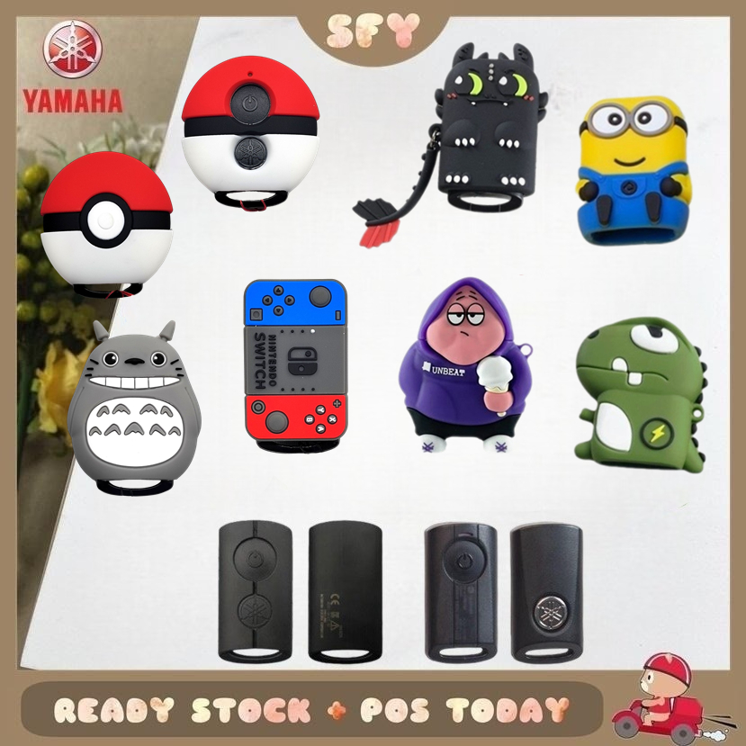 Yamaha key cover for Yamaha NVX / Y16 / Aerox / Xmax kulit Remote Key ...