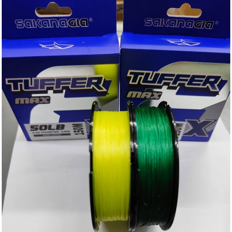 BENANG SAKANA GIA TUFFER MAX 150M BRAIDED LINE 28856597 | Shopee Malaysia