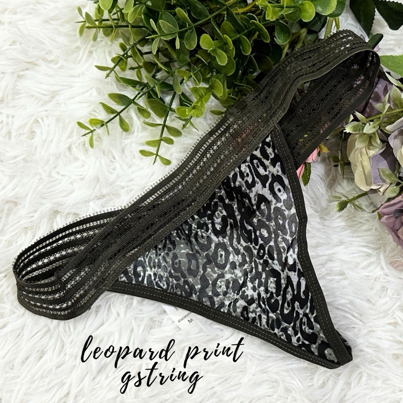 Wild Temptation – Leopard Split Dress & G-String Lingerie Set