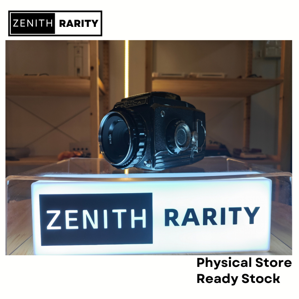 Zenith Rarity Zenza Bronica S2A + Nikkor P 75mm F2.8 lens medium format ...