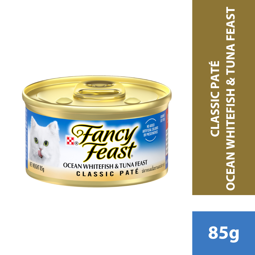 Fancy feast ocean whitefish and tuna classic hotsell