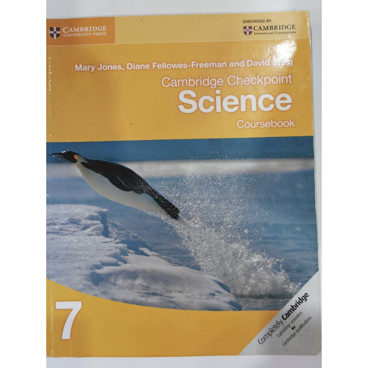 CAMBRIDGE CHECKPOINT SCIENCE COURSEBOOK 7 | Shopee Malaysia