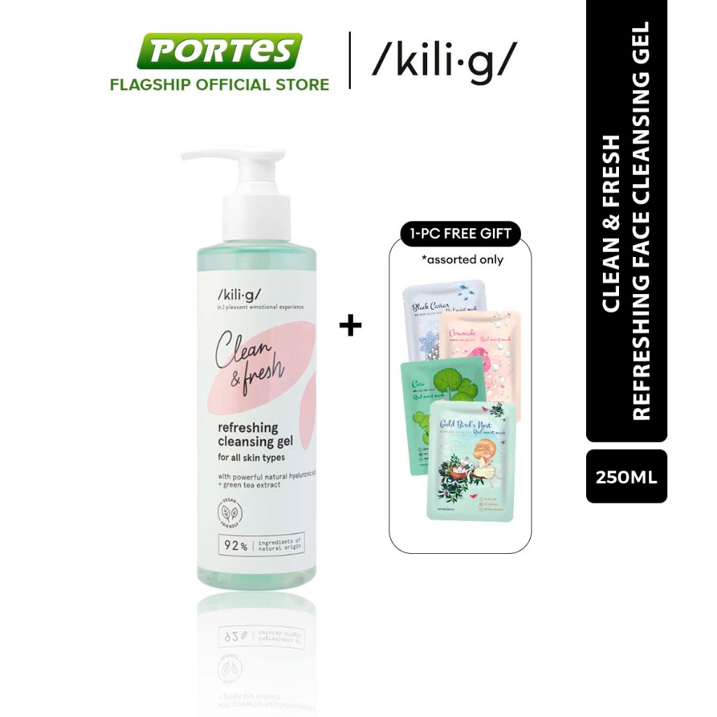 [CLEARANCE] KILIG WOMAN Clean & Fresh Refreshing Cleansing Gel 250ml ...