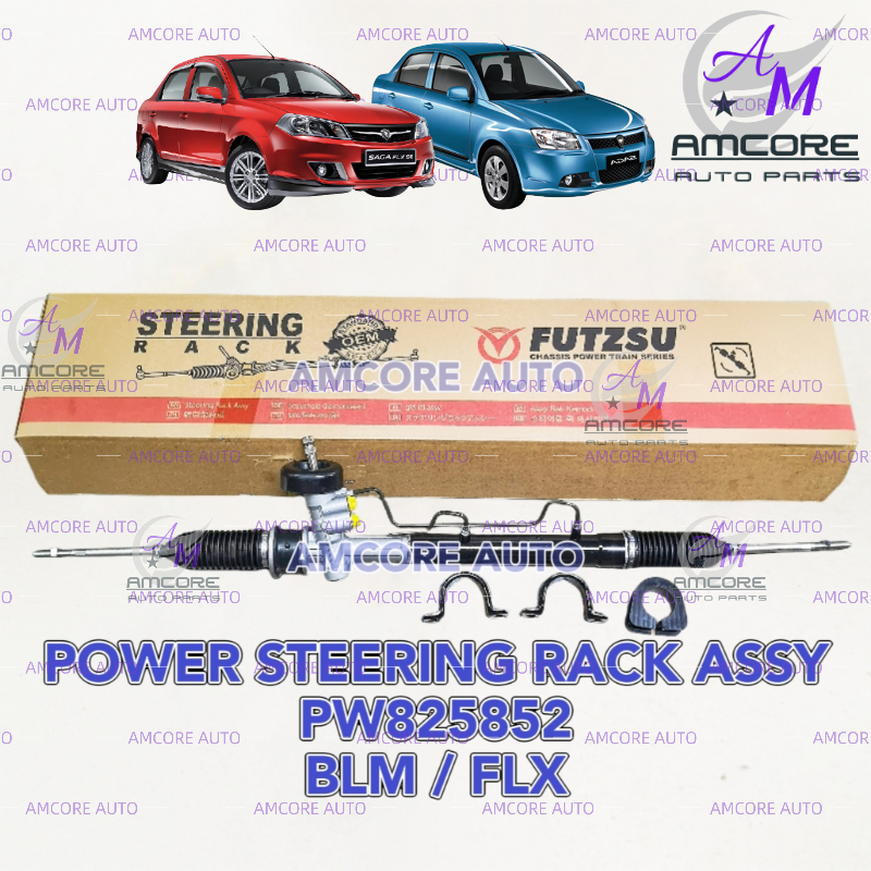 SAGA BLM / FLX - POWER STEERING RACK ASSY / POWER RACK (PW825852 ...