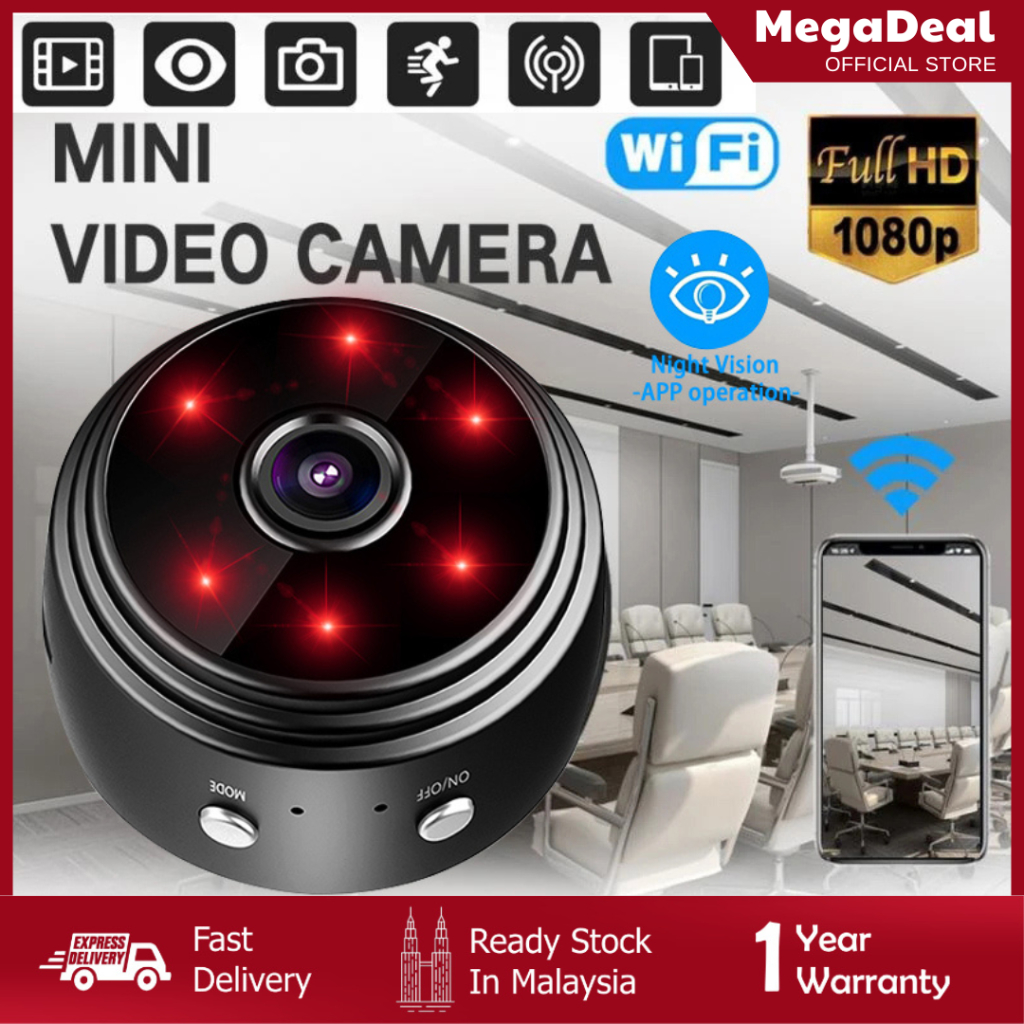 SMART MINI CAMERA 1080P IP Camera Smart Battery Security Magnetic ...