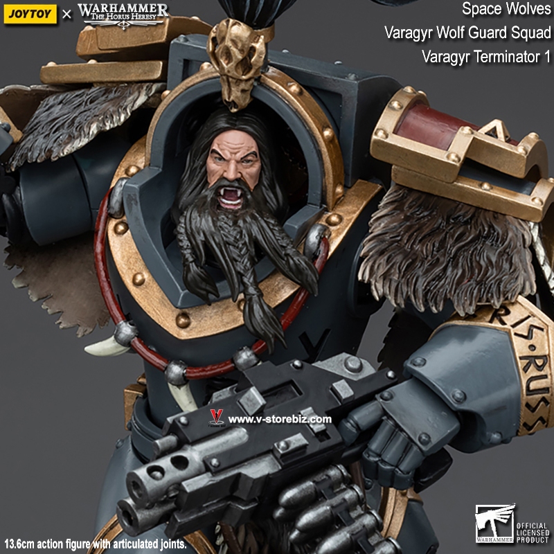 JOYTOY Warhammer The Horus Heresy Space Wolves Varagyr Wolf Guard Squad ...