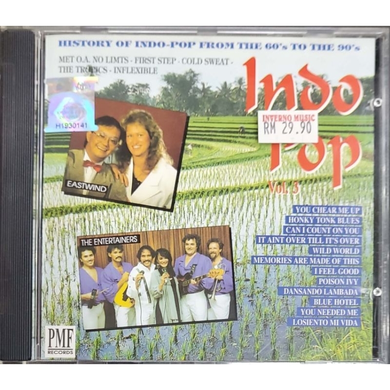 Indo Pop Vol.3 - History Of Indo-Pop From The 60's To The 90's (CD ...