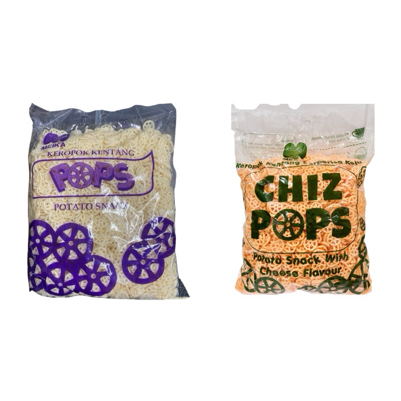 Meika POPS Wheel Snack / Keropok Roda / 车轮饼 Original ｜ Cheese 1kg ...