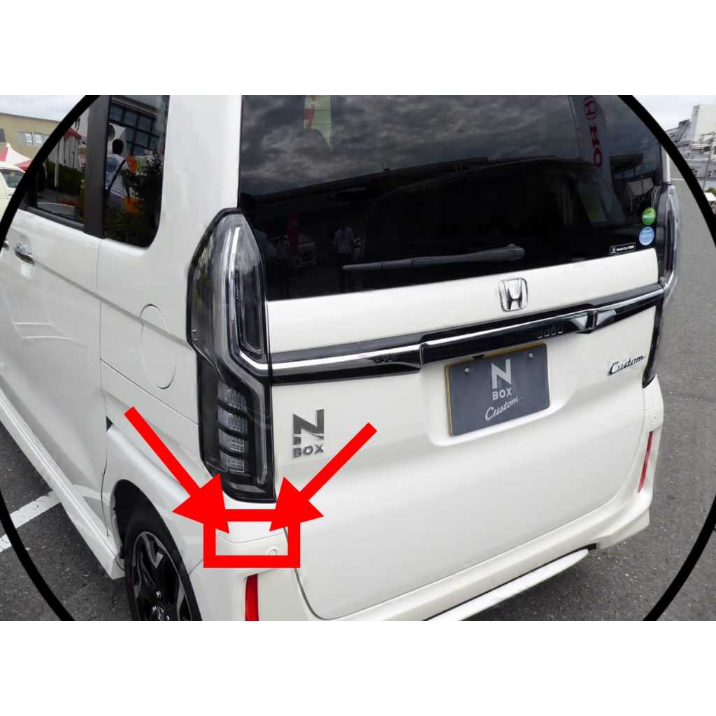 N-BOX NBOX JF3 JF4 REAR BELAKANG BUMPER SIDE BRACKET SPACER CENTER ...