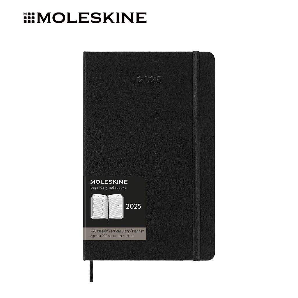Moleskine 2025 Classic Pro Weekly Planners Hard Cover Shopee Malaysia