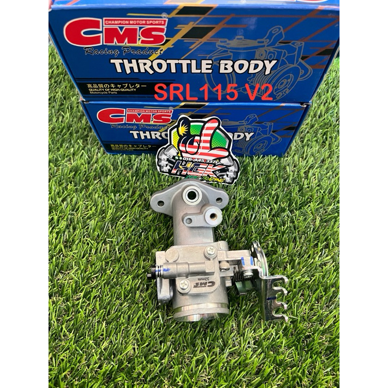 CMS RACING THROTTLE BODY YAMAHA LAGENDA 115 Fi 32mm 34mm 36mm 38mm 40mm