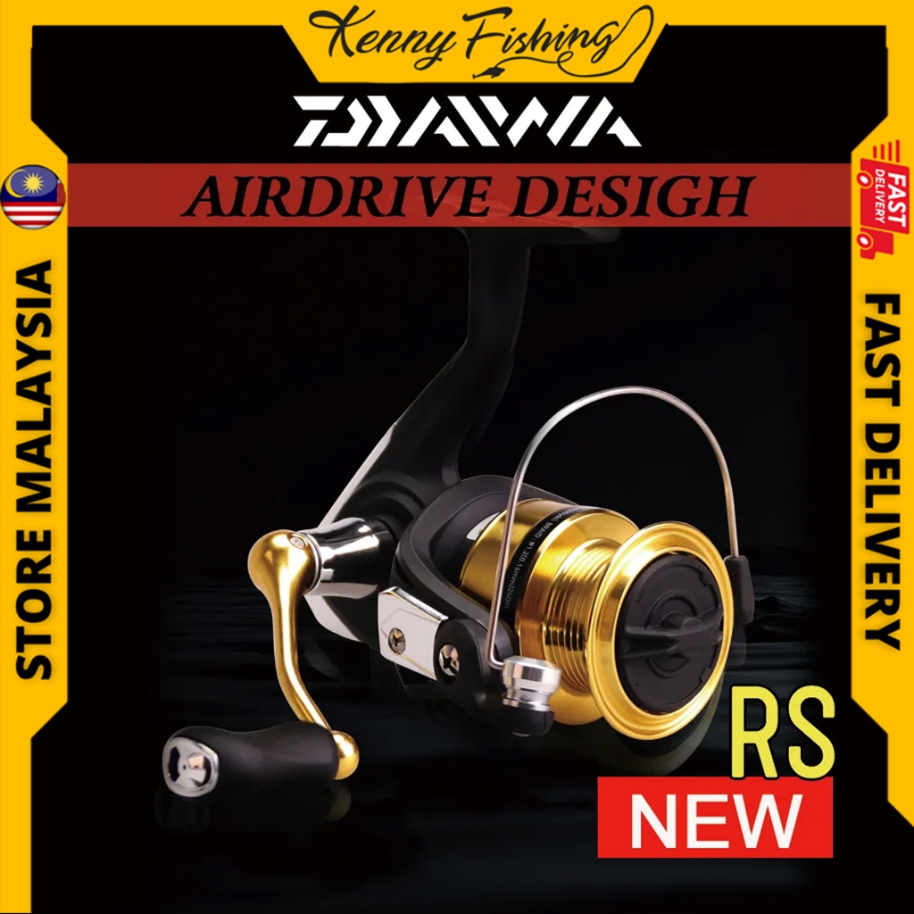 Moulinet Daiwa RS 1355 Vintage Avec Moulage Auto - Occasion Gauche Eau Douce