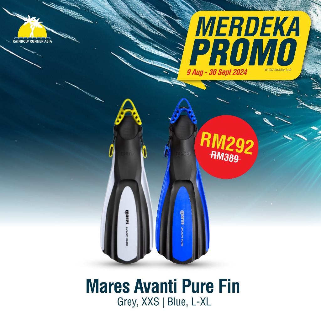 Mares Avanti Pure Palmes Fins Fille Jaunes Taille XL - Confort Et Performance