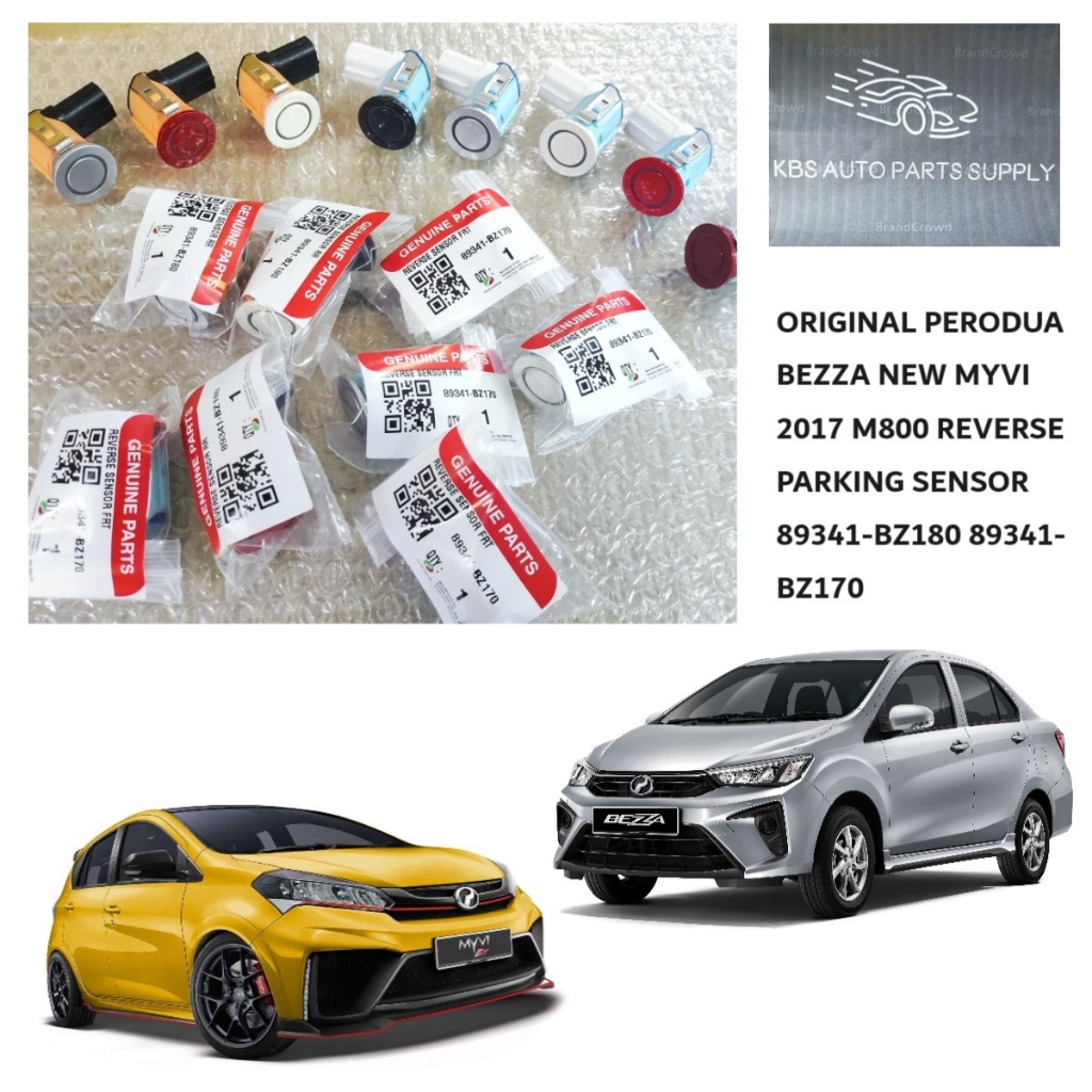 ORIGINAL PERODUA BEZZA NEW MYVI 2017 M800 REVERSE PARKING SENSOR 89341 ...