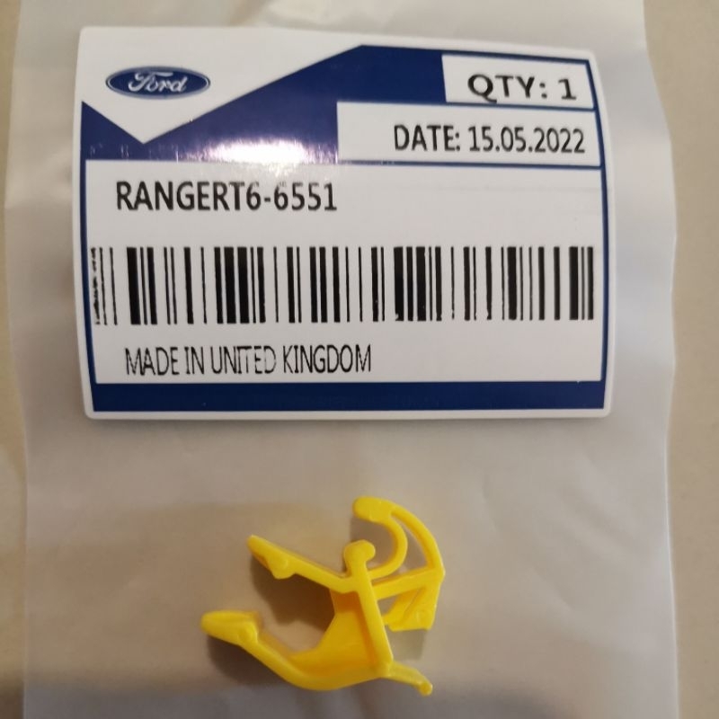 ORIGINAL FORD RANGER T6 FRONT BONNET STAND CLIP/ HOOD | Shopee Malaysia