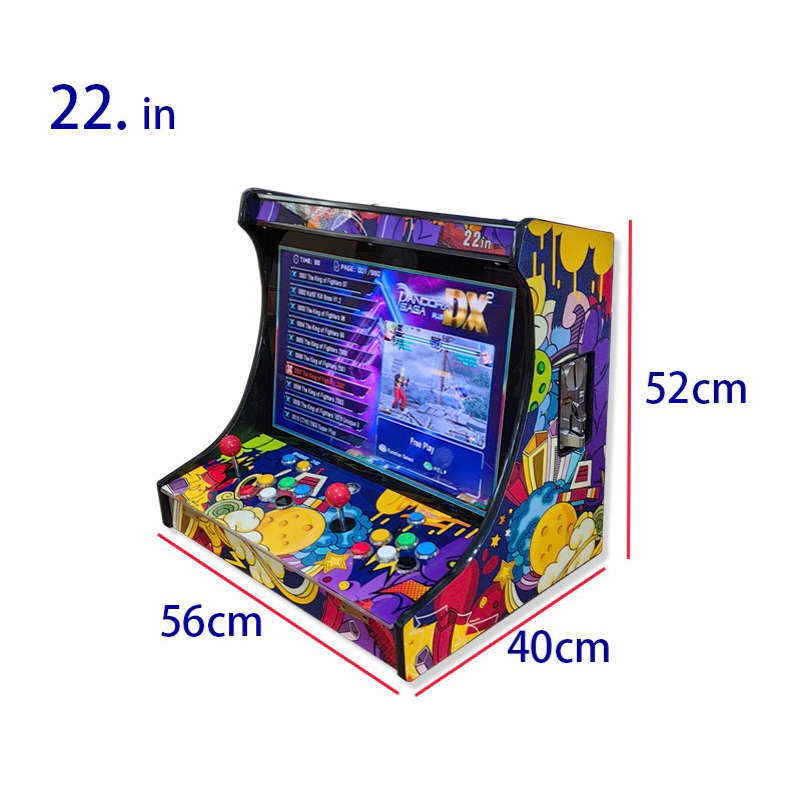 ReadyStock Pandora box DX Table Bar-top Arcade Game Machine Classic ...