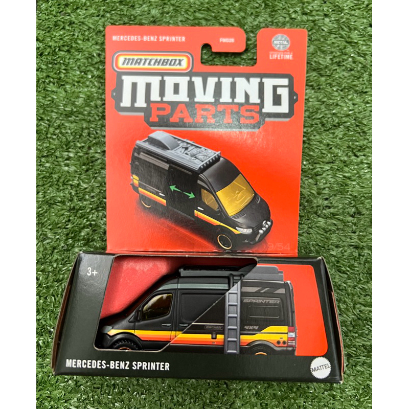 Matchbox MBX 2024 Moving Parts Mercedes-Benz Sprinter | Shopee Malaysia