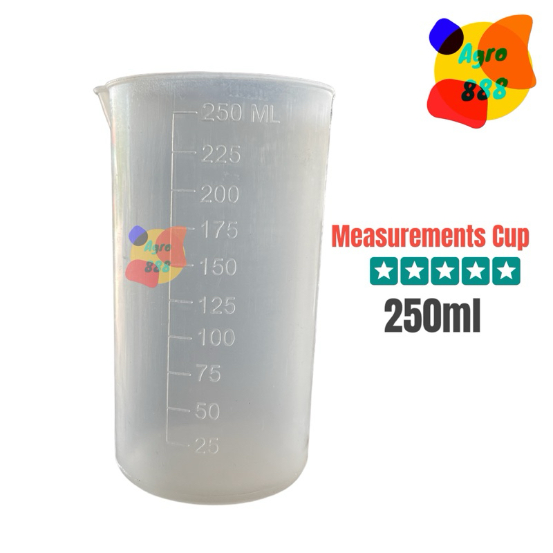 [250ML x 1pcs]Measurements Cup Liquid Measurement /Cawan Sukatan ...