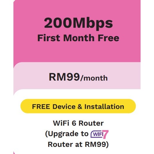TIME Internet 200Mbps