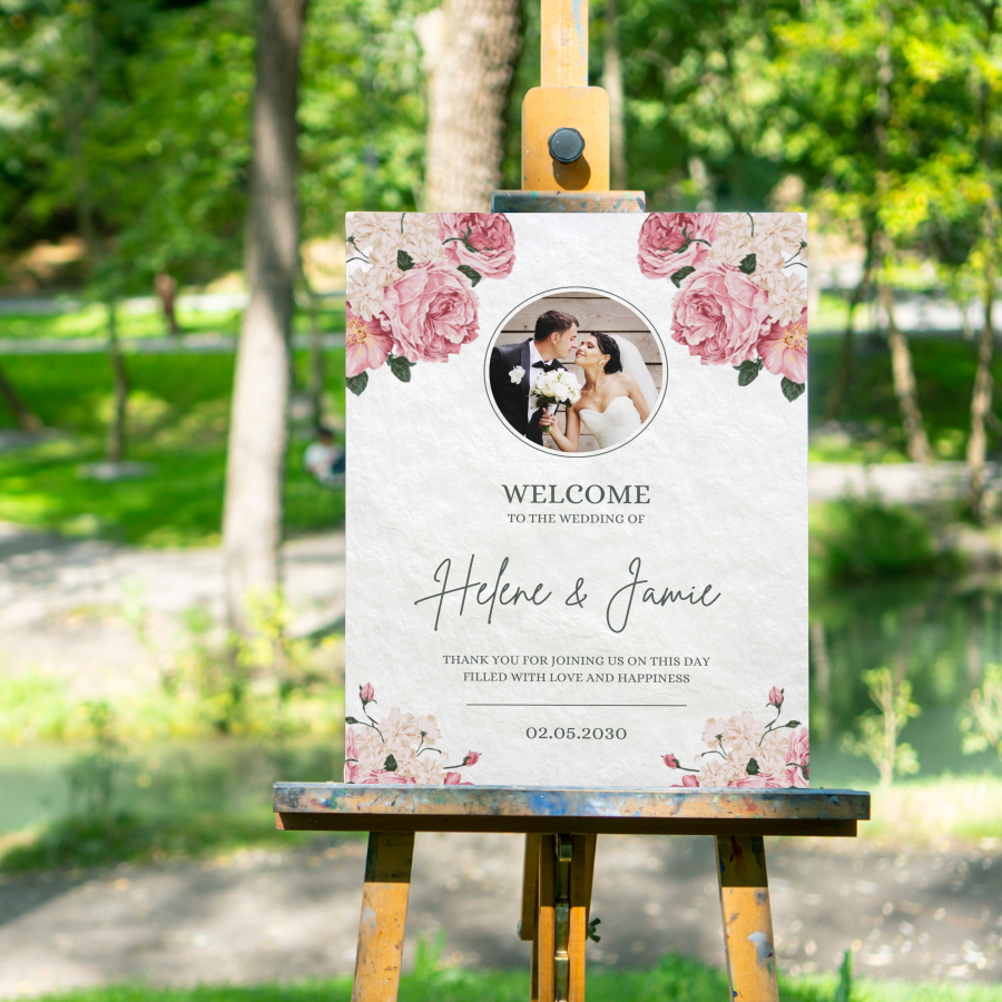 Menu poster board custom made printing board information board welcome ...