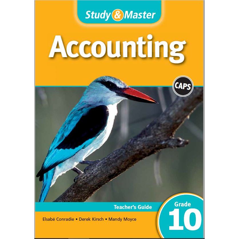 Study & Master Accounting Grade 10 Teacher's Guide | Shopee Malaysia
