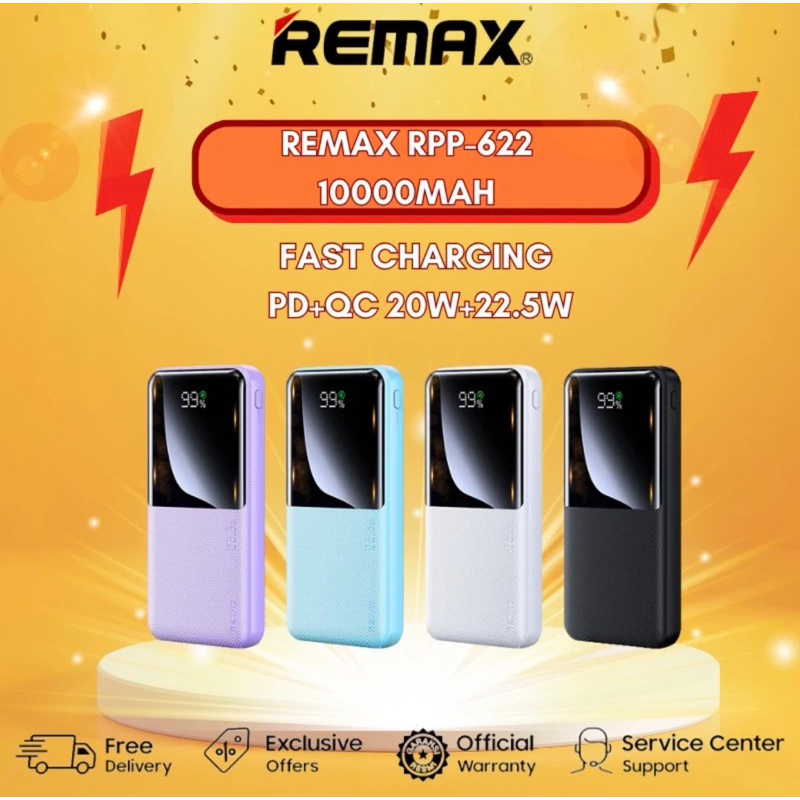 REMAX RPP-622/623 10000/20000mAh Powerbank / PD 20W + QC 22.5W Super ...