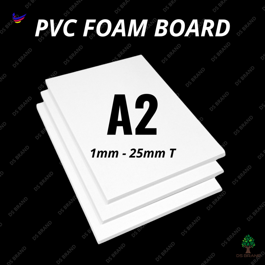 PVC Foam Board A2 / Pemodelan / Pembuatan Model Seni Bina / DIY Kraf ...