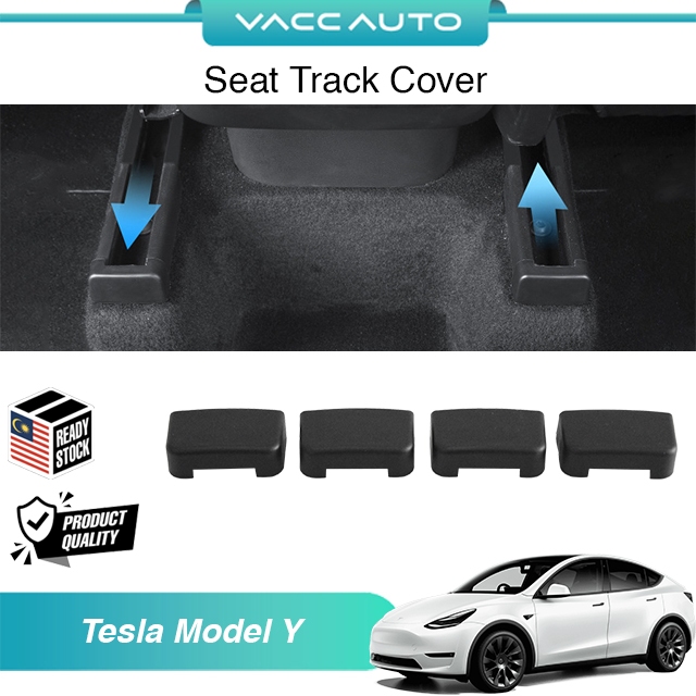 Tesla Model Y 2020-2024 Rear Seat Moving Rails Anti-Kick Rear Seat ...