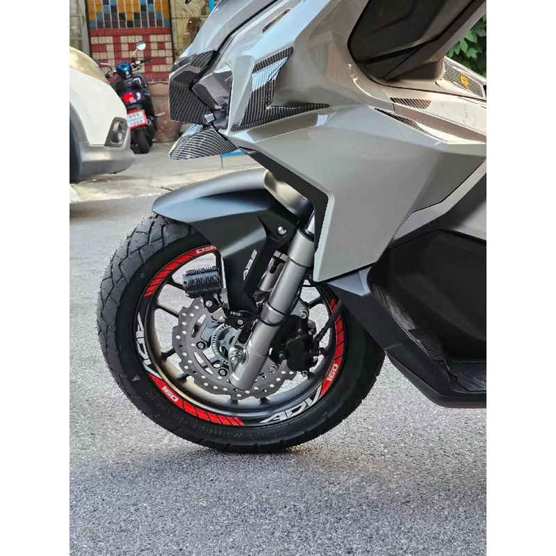 Honda ADV160 Rim Sticker Styling Reflective Strips Front and Back Wheel ...
