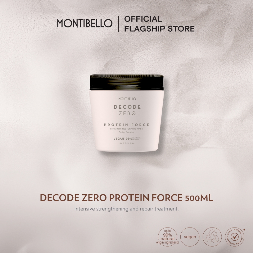 [Montibello] Decode Zero PROTEIN FORCE Strength Restorative Hair Mask ...