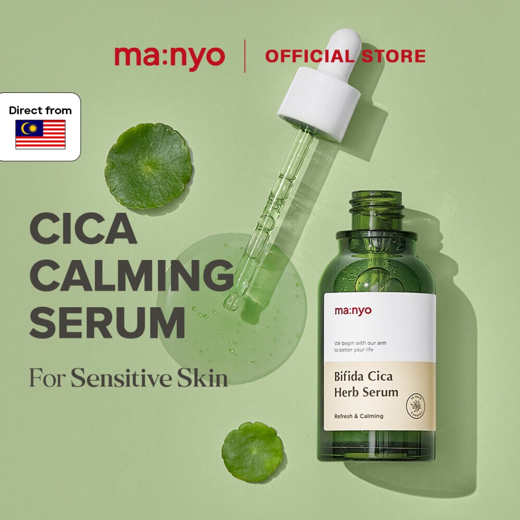 MANYO Bifida Cica Herb Serum (50ml) | Shopee Malaysia