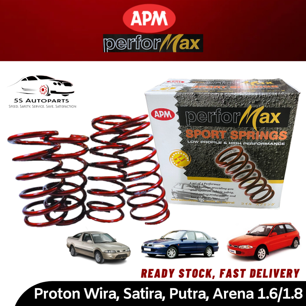 APM Performax Proton Wira, Satria, Putra, Arena 1.6 & 1.8 Lowered Sport ...
