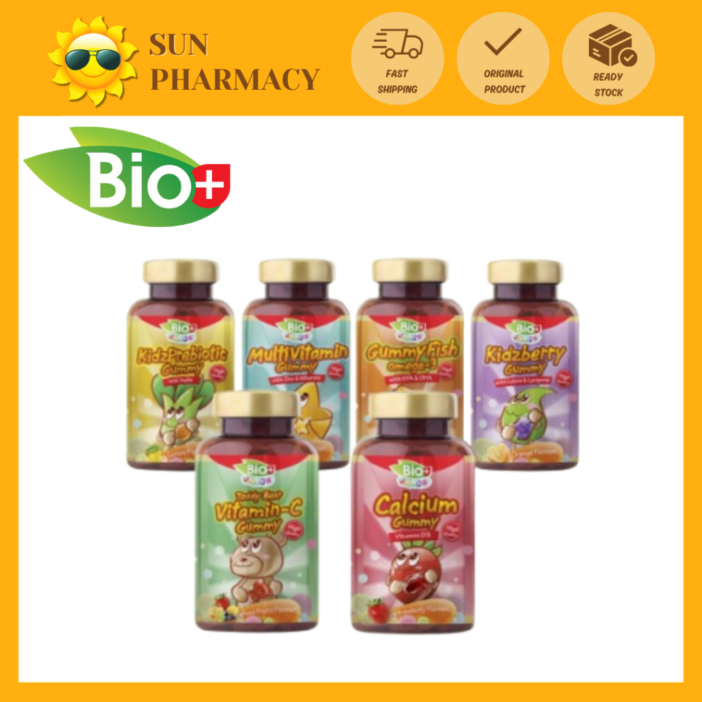 BIO+ JUNIOR GUMMY FOR KIDS 60'S + 20'S | Shopee Malaysia