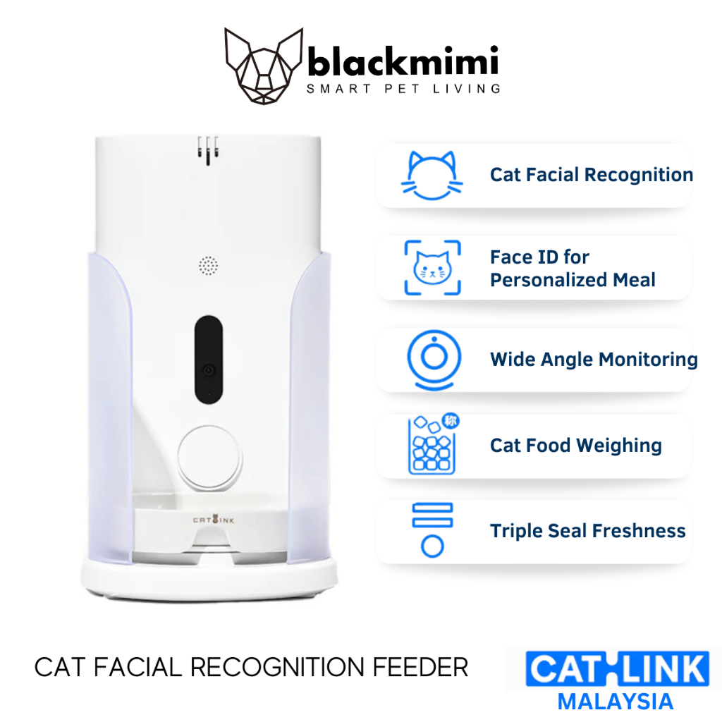 Facial recognition cat feeder best sale