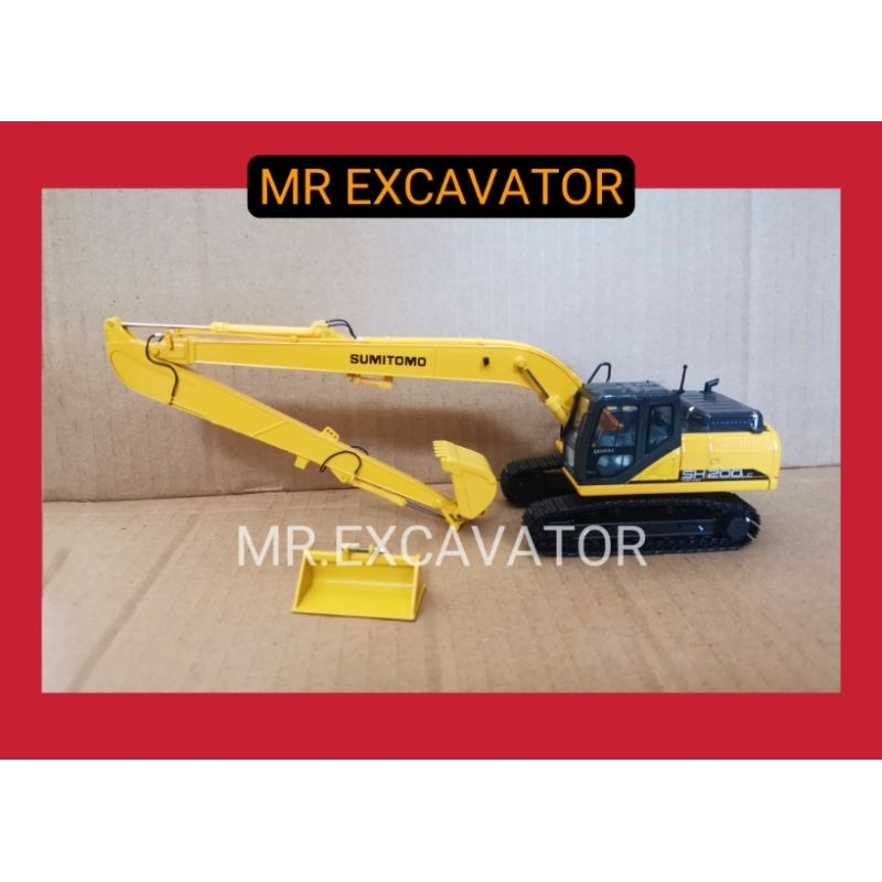 Sumitomo SH SH200 SH200-6 SH200A6 LC Long Arm Hydraulic Excavator
