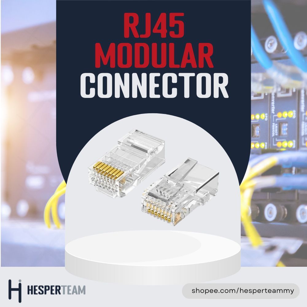 (Ready Stock) RJ45 Modular Connector Cat 5/6 Plug | Shopee Malaysia