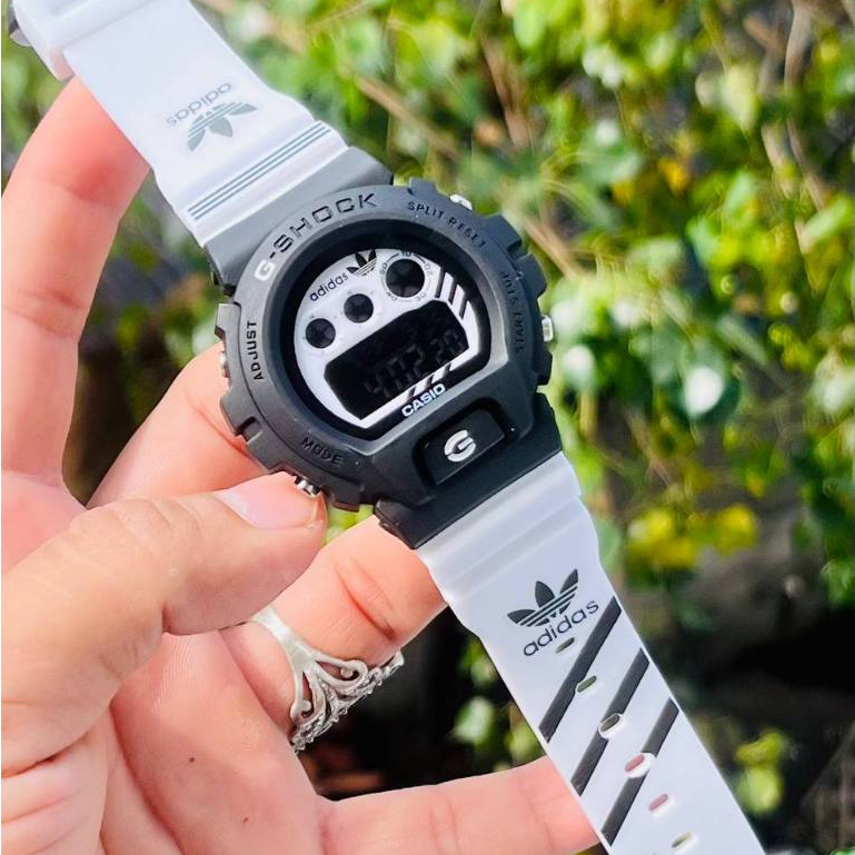 White Black G SHOCK DW 6900 tmj2100 JAM ADIDAS DIGITAL MEN FOR WOMEN FULL WATERPROOF BOX Shopee Malaysia